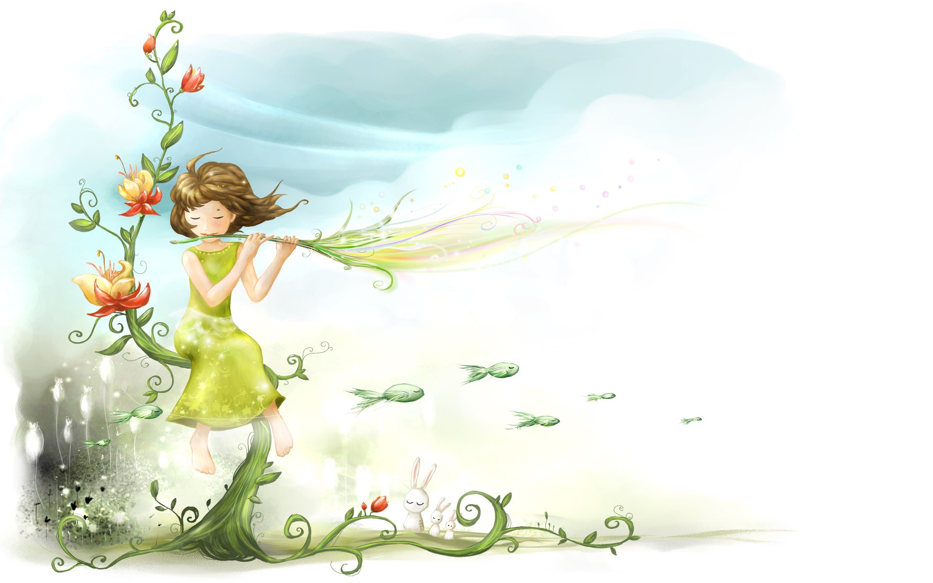 Cute Illustration Background Hd