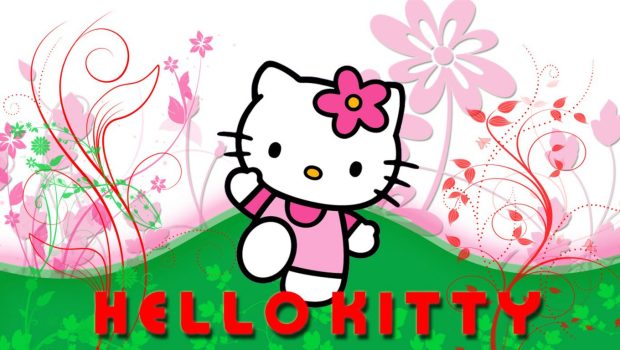 Cute Hello Kitty Wallpaper.