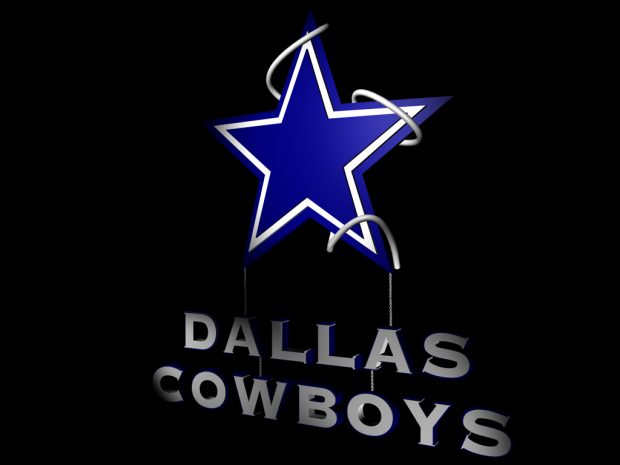 Dallas Cowboys Logo Creative Wallpaper.