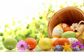 Easter Eggs Holiday Wallpaper