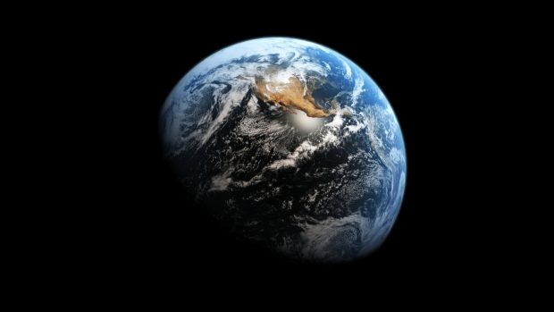 Free desktop Earth wallpaper.