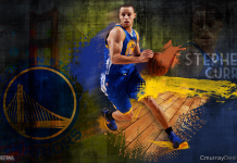 Golden State Warriors Steph Curry Wallpaper.