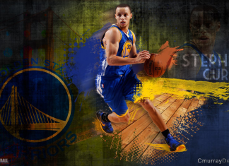 Golden State Warriors Steph Curry Wallpaper.