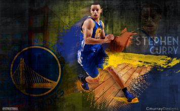 Golden State Warriors Steph Curry Wallpaper.