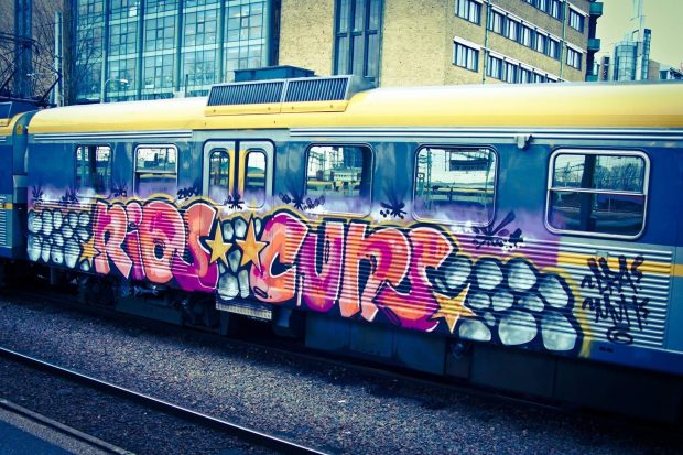 Graffiti HD Wallpaper The Train Street Art