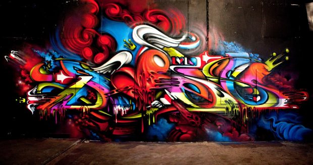 Graffiti Mural Wallpaper HD For Desktop