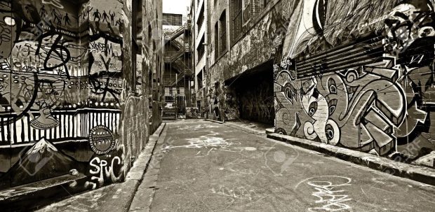 Graffiti Walls Black And White HD Images