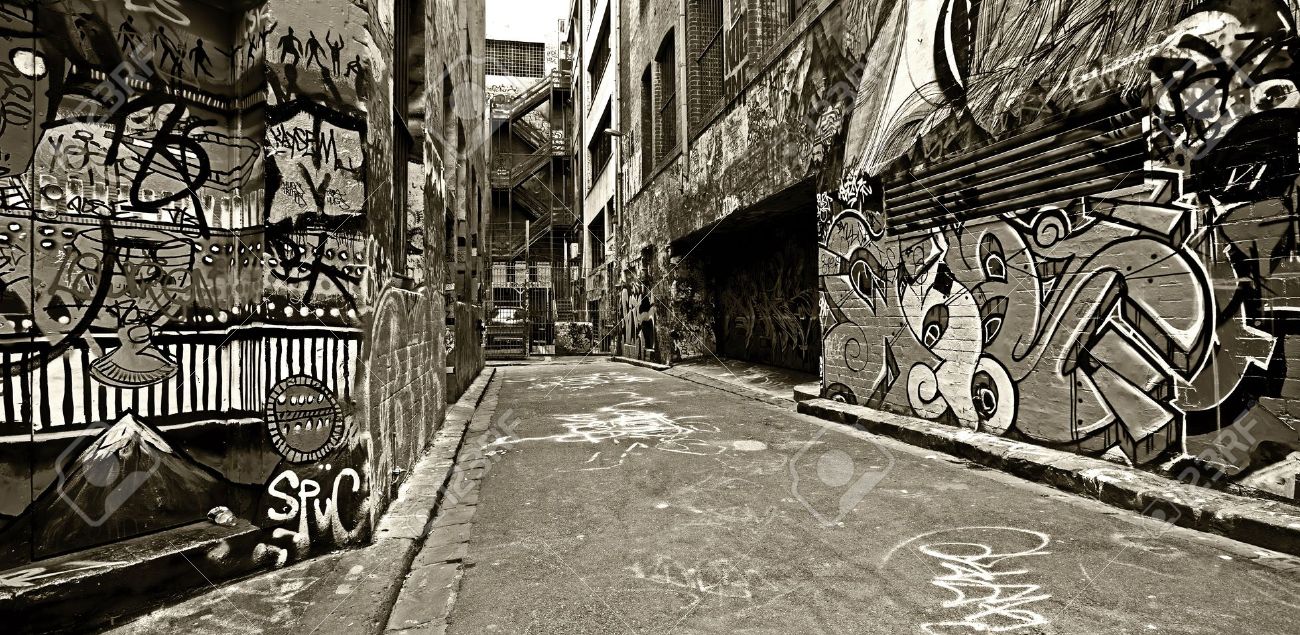 Graffiti black and white Backgrounds Desktop | PixelsTalk.Net