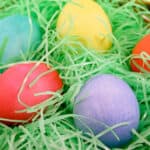 Easter Basket Background