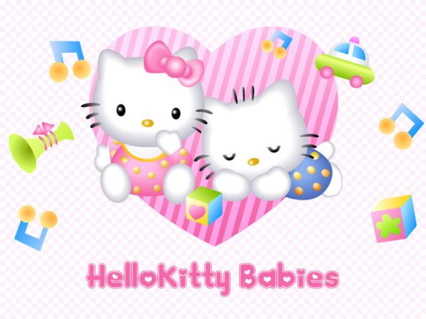 Hello Kitty Babies Backgrounds.