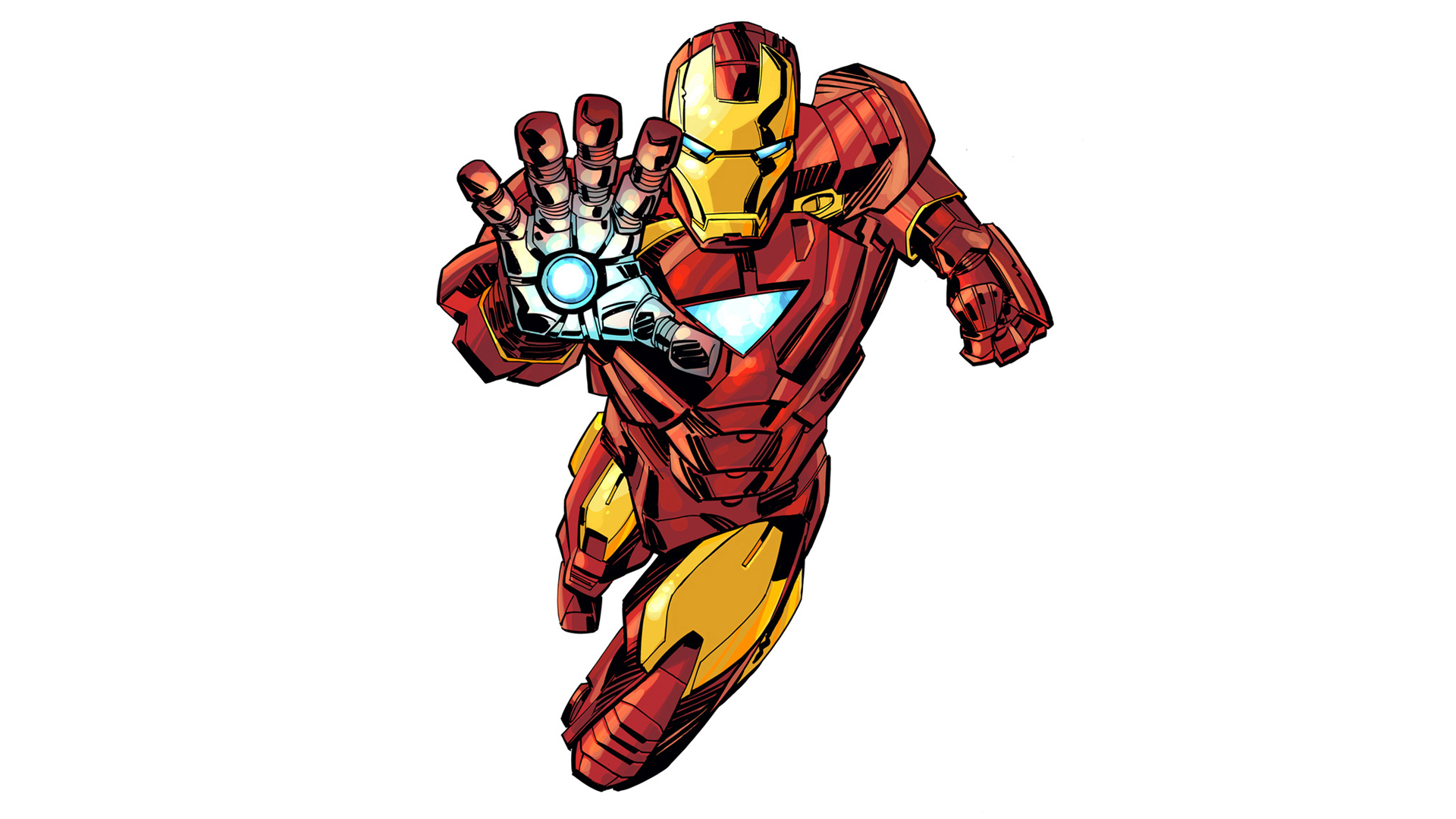 Iron Man Cartoon. 