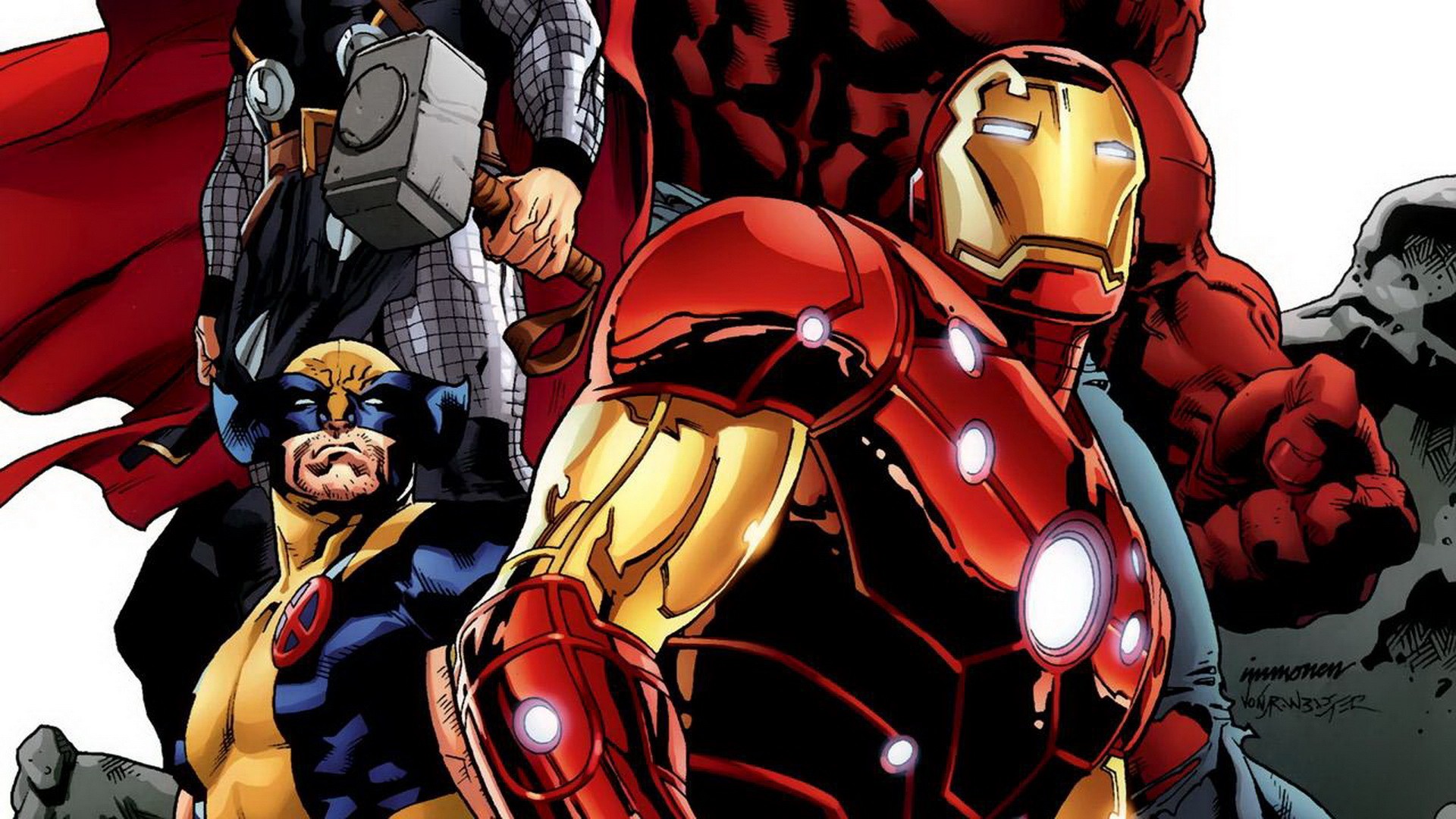 Download Classic Iron Man The Invincible Comic Wallpaper  Wallpaperscom
