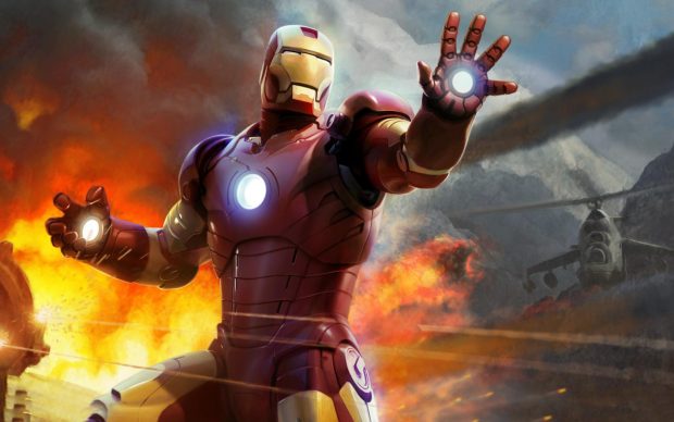 Iron man 3 background.