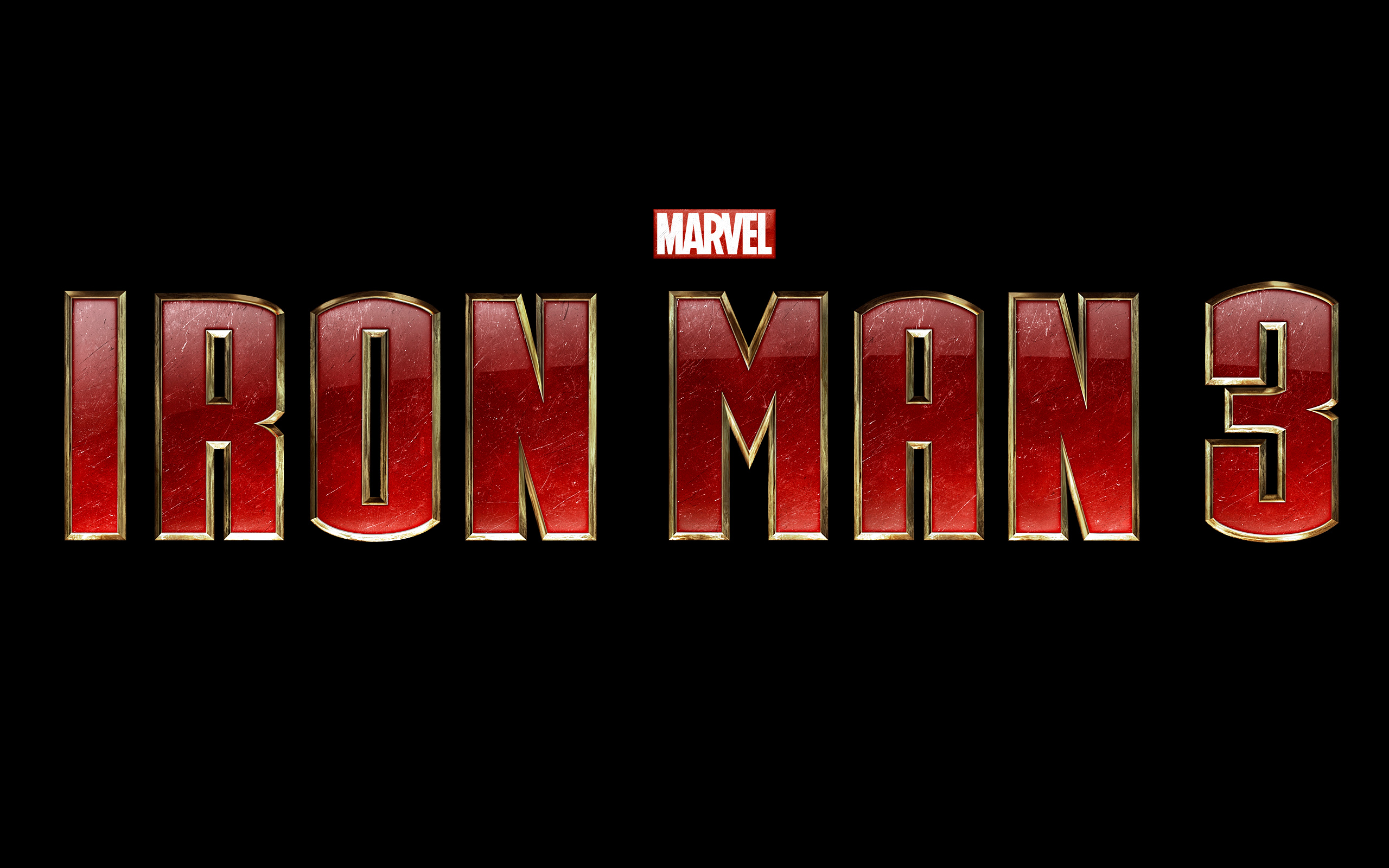 Luxury Iron Man Logo Wallpaper