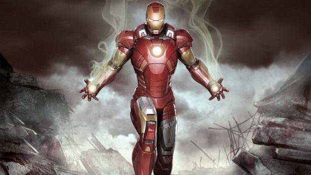 Iron man from marvel comics.