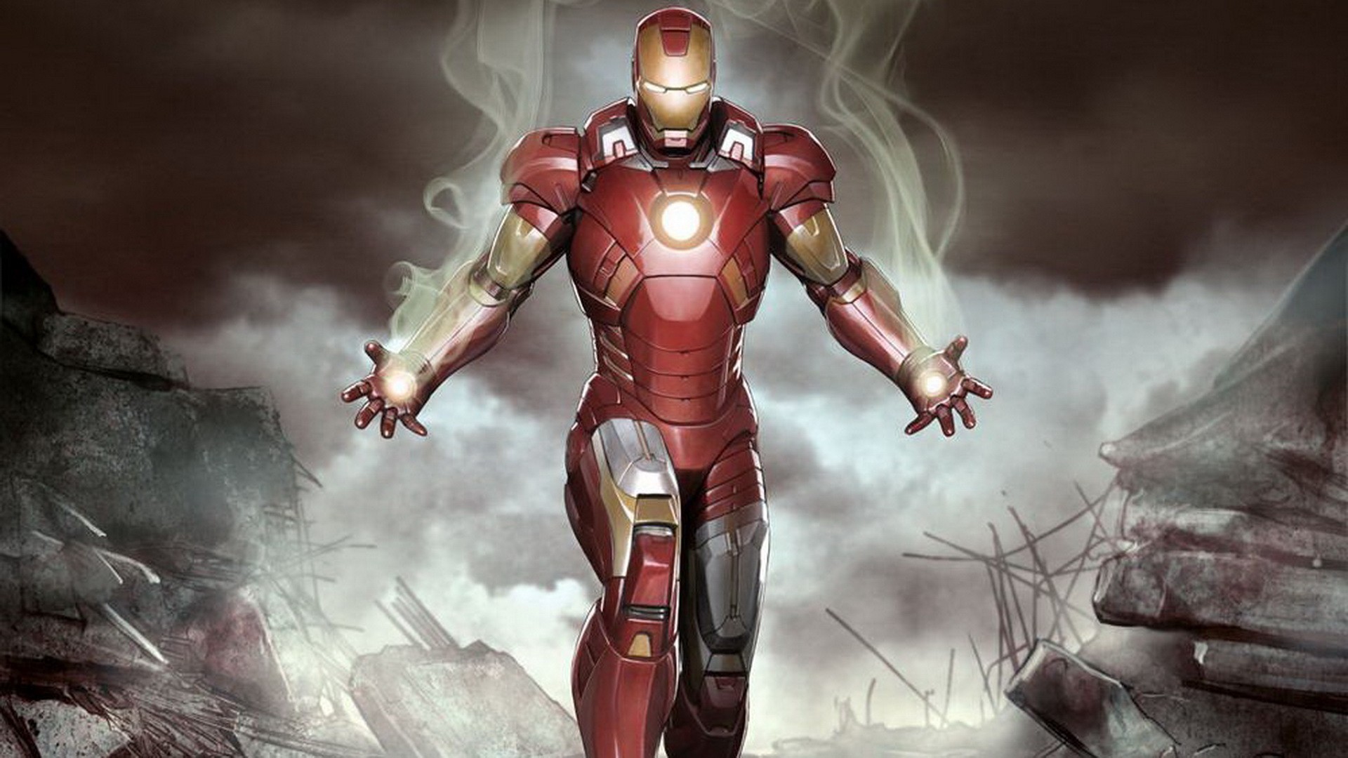 Iron Man comic cartoon wallpaper HD | PixelsTalk.Net