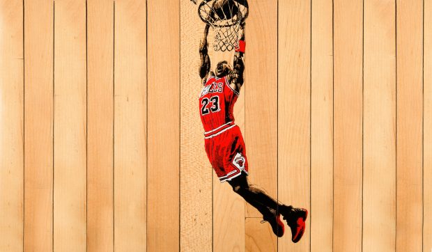 Michael Jordan Chicago Bulls NBA Basketball Red Boards wallpaper