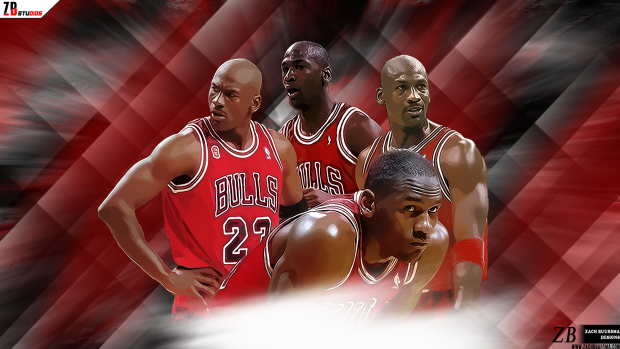 Michael Jordan wallpaper by RealZBStudios