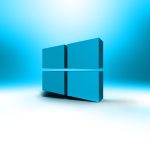 Microsoft Windows 10 3D wallpaper.