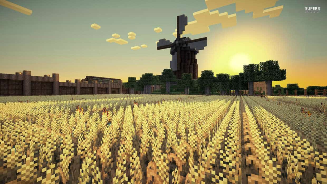 Minecraft Background - PixelsTalk