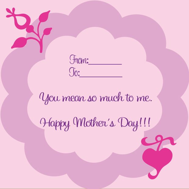 Mothers day cards.