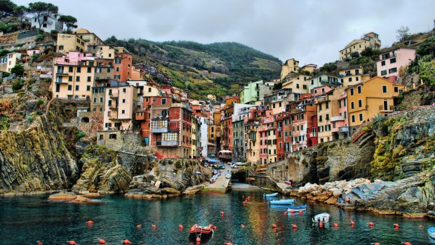 Riomaggiore Italy Desktop Backgrounds.