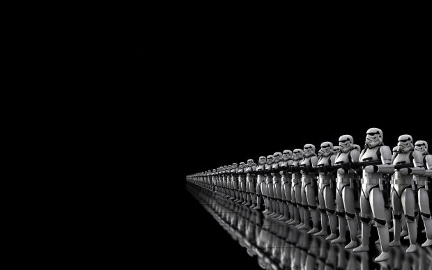 Star Army Star Wars Background for Desktop.