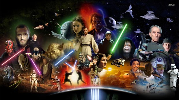 Star Wars Wallpaper HD All Main Characters.