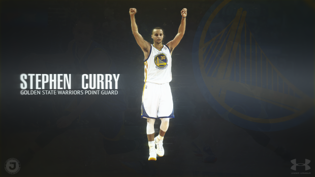 Stephen Curry Desktop Wallpaper by JamesSStudios.