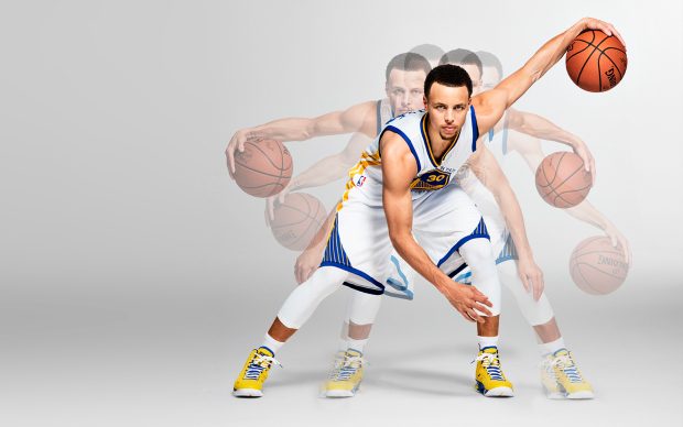 Stephen Curry the full circle desktop background.