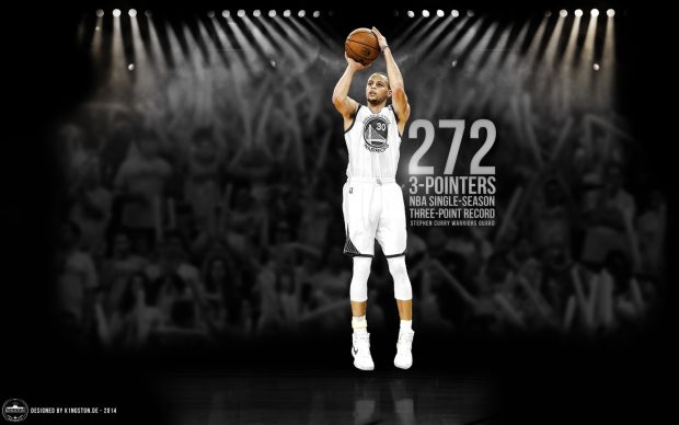 Stephen curry 3 points nba record by k1ngston deviantart com.