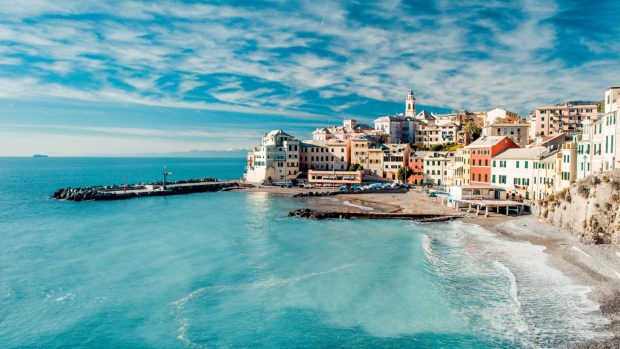 The Cinque Terre View Background for Mac Desktop.