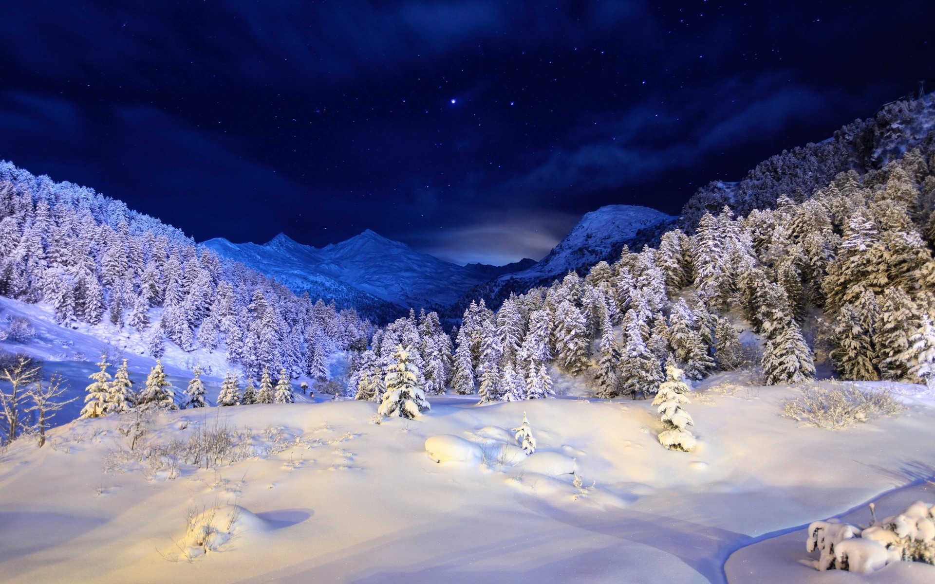 Winter Landscape Wallpaper Full Hd Pixelstalknet