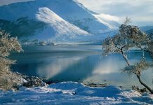 beautiful winter landscape hd wallpaper