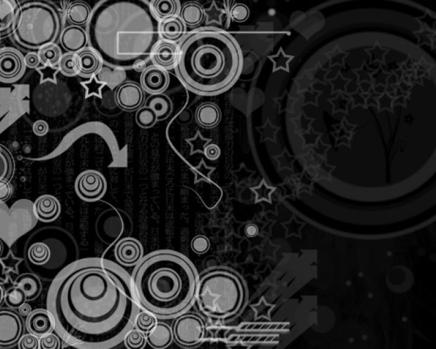 black and white graffiti wallpaper vector