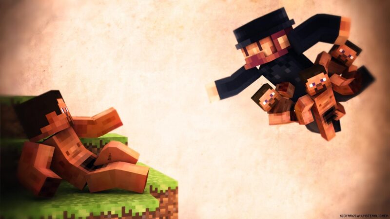 Minecraft Background - PixelsTalk