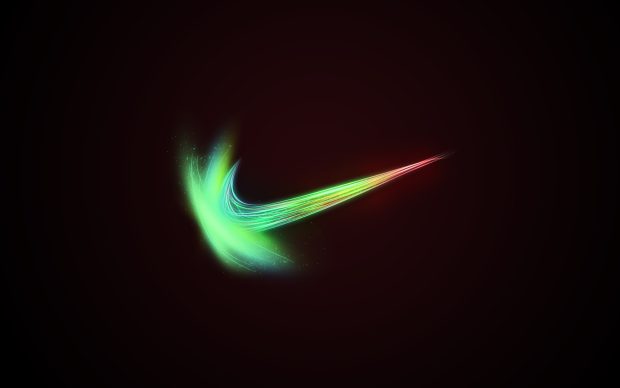 Nike logo wallpaper light
