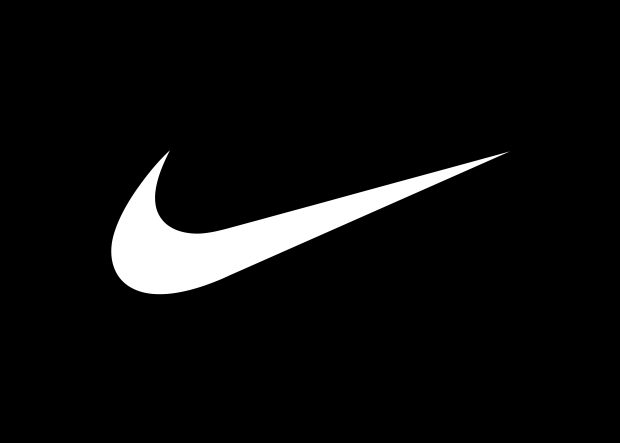 Nike logo wallpapers white black