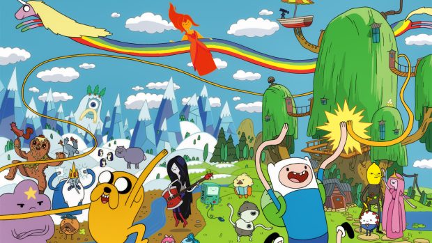 Adventure Time Background.