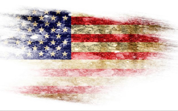 American Flag Art Photo.