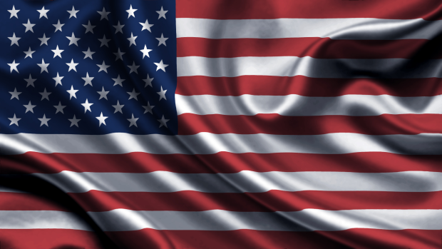 American Flag Desktop Background.