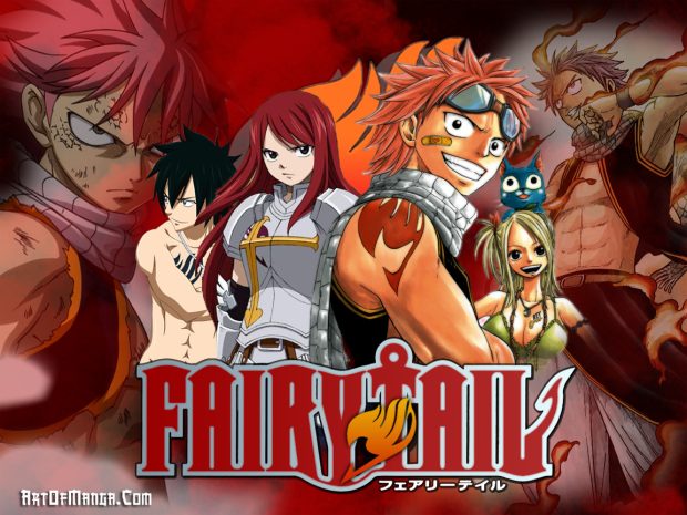 Anime Fairy Tail Art Photo.