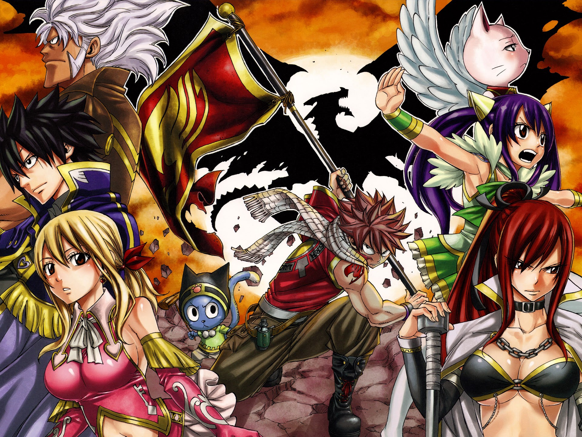 40 Gambar Wallpaper Anime Fairy Tail Hd Android terbaru 2020