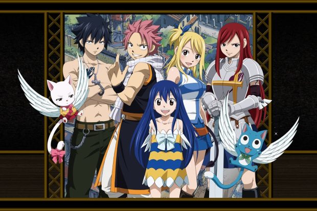 Anime Fairy Tail Wallpapers Main Characters.