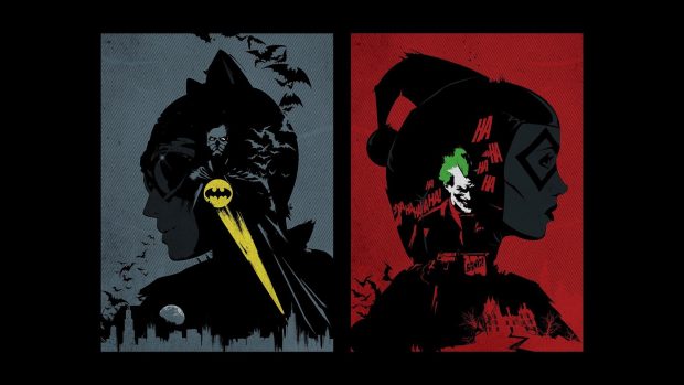 Batman Harley Quinn Wallpaper HD.