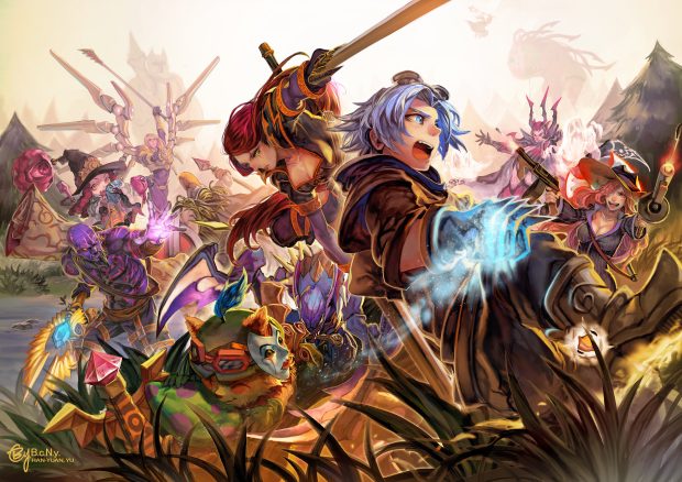 Battle LoL wallpaper HD.