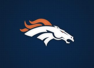 Blue Logo Denver Broncos Wallpaper.
