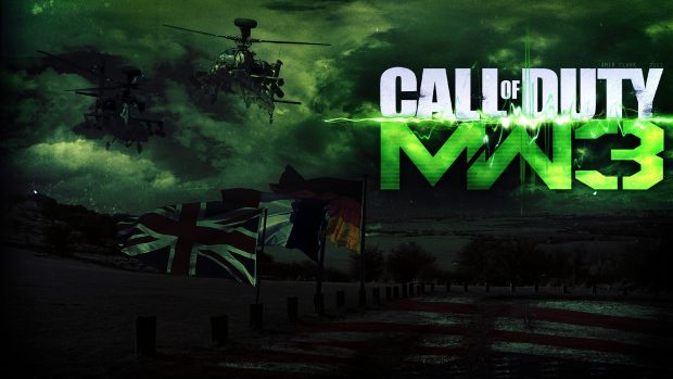 Call of Duty 3 Desktop Background.