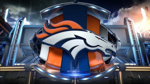 Denver Broncos 3D Logo Wallpaper HD.