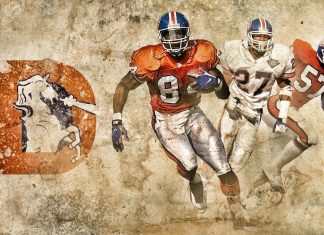 Denver Broncos Background for desktop.